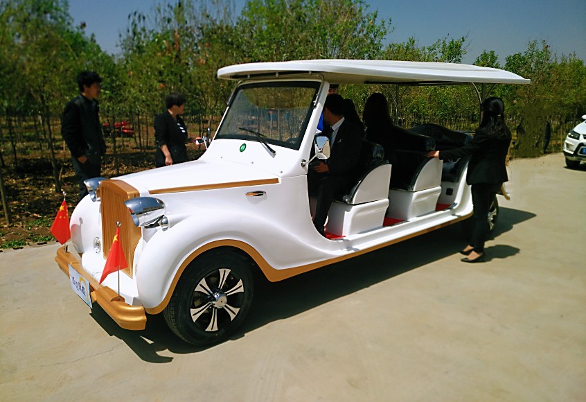 驾校采购8座高尔夫球车为方便学员代步使用